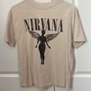 H&M oversized nirvana tshirt